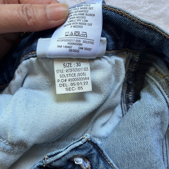 Joe’s Jeans The Callie High Rise Cropped Bootcut Solstice Sz 30 - Picture 12 of 17